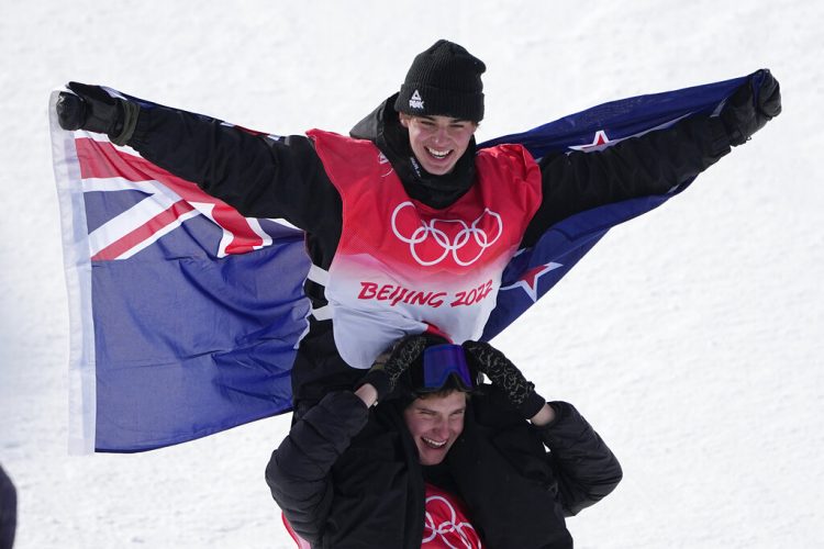 Freezing cold to Olympic gold, New Zealand wins on halfpipe